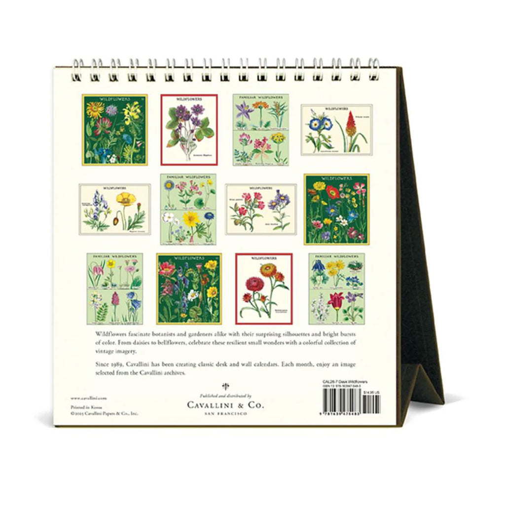 Calendar Language of Flowers 2026 - Bobangles