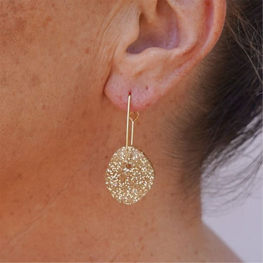 Earring Nova Magenta - Hagen and Co