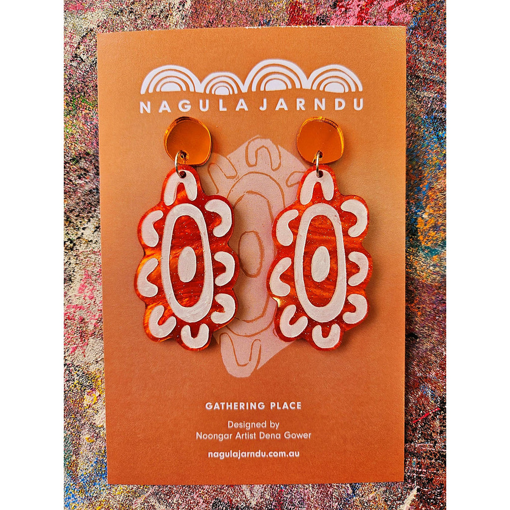 Earrings Gumnut Blossoms Marie Manado - Nagula Jarndu main image 1