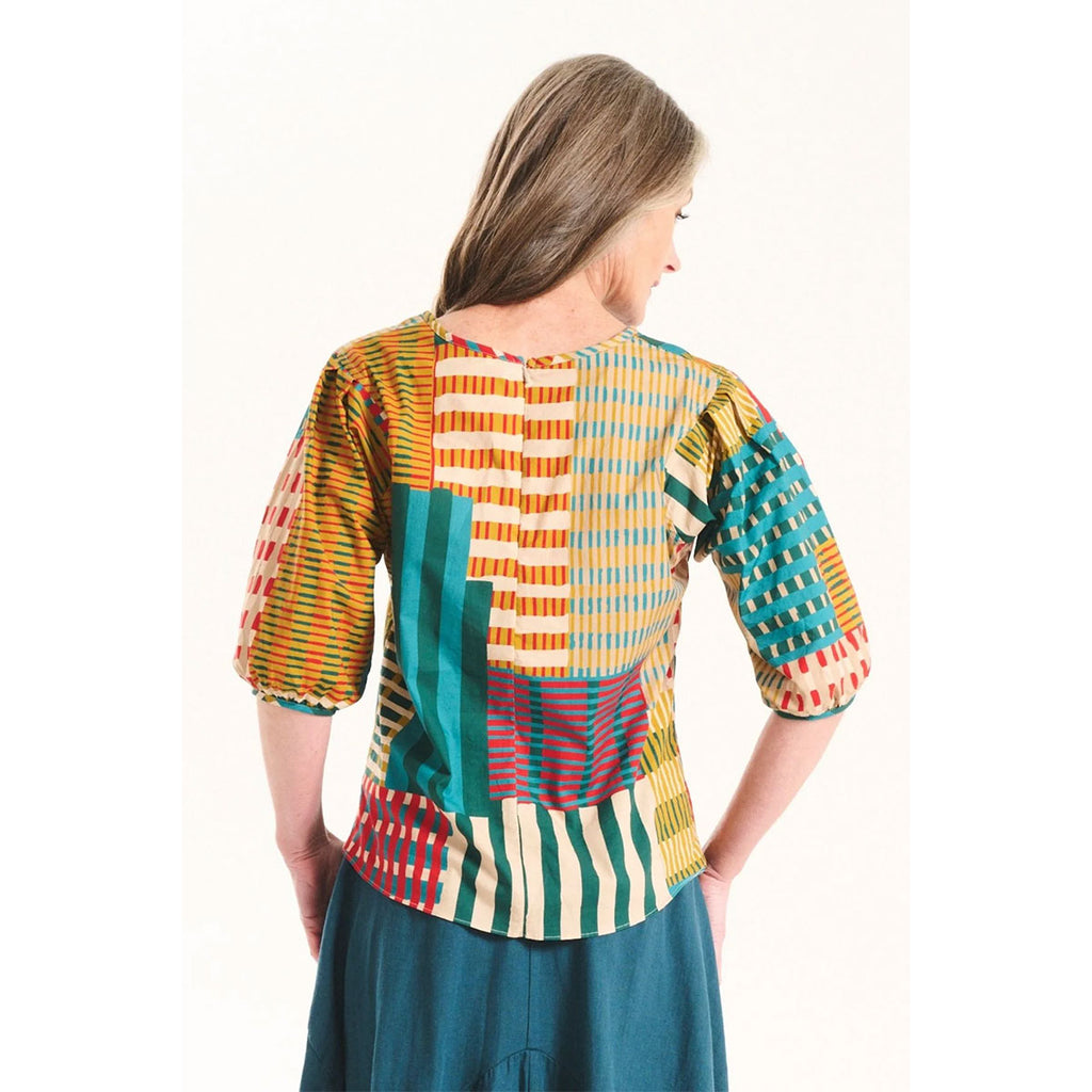 Dress Metro Long Villa Bustle Cotton - Olga de Polga