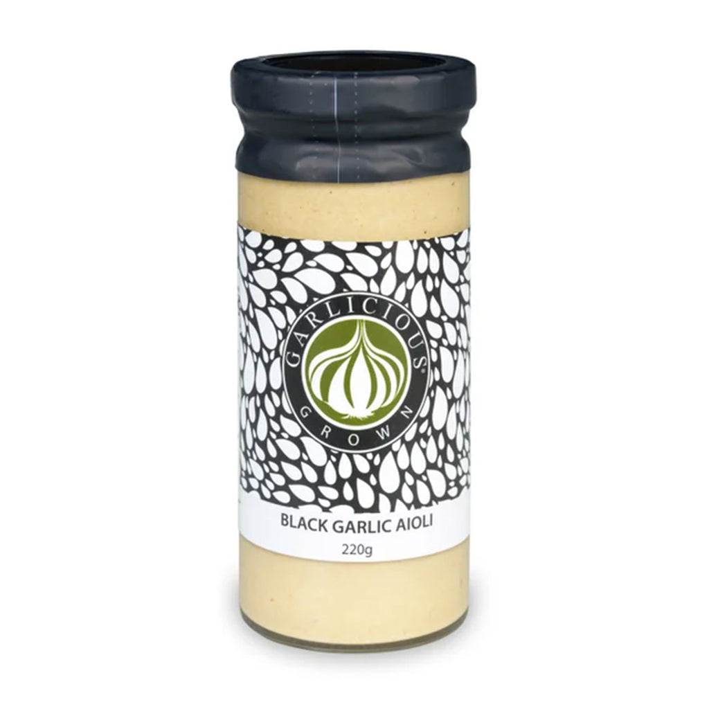 Black Garlic Aioli 220g Garlicious Grown National Museum Australia
