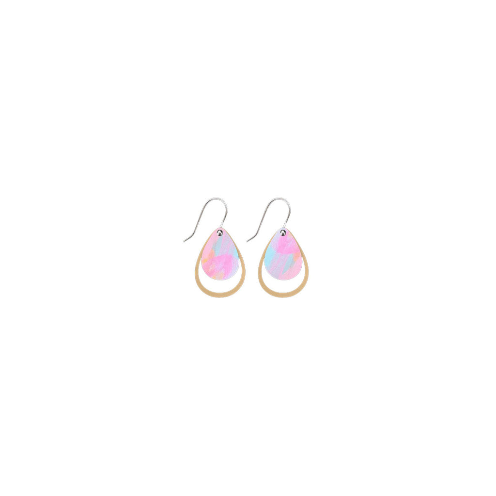 Drop Earrings Misty Large Bell Circle Ellis Rowan - Moe Moe Design
