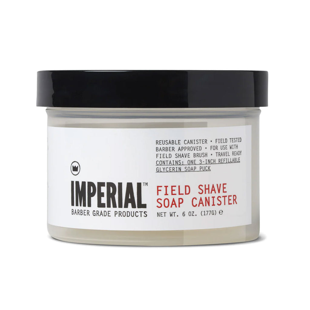Shave Soap in Canister Imperial Field Barber Brands National Museum