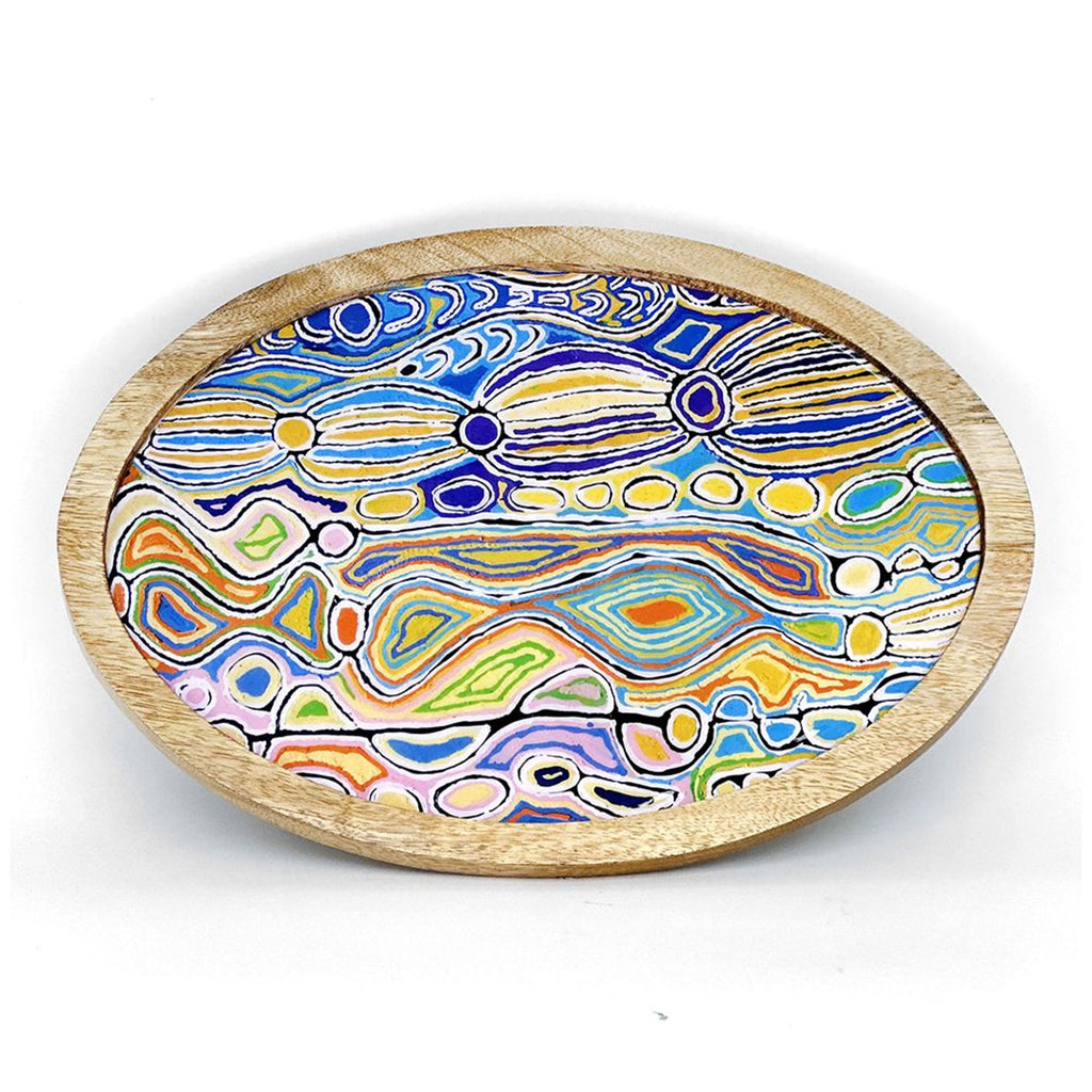 Cotton Table Runner Judy Watson 150 x 45cm - Better World Arts main image 1
