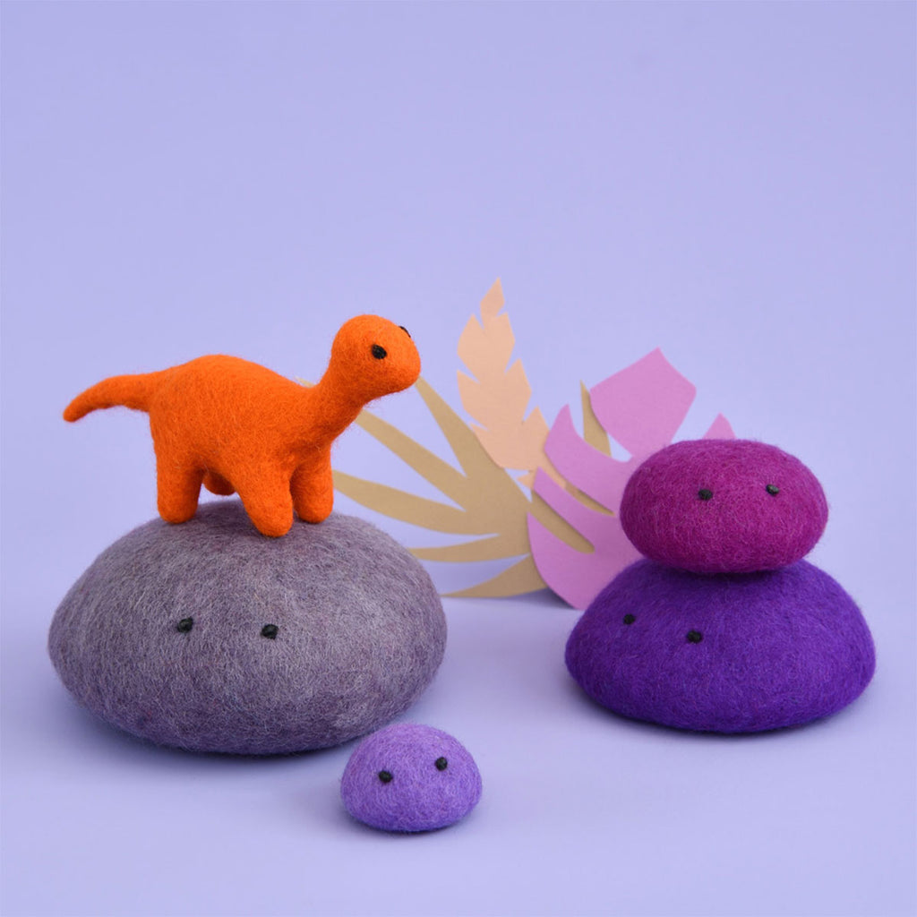Dinosaur Felt Mini Orange Dashdu National Museum Australia