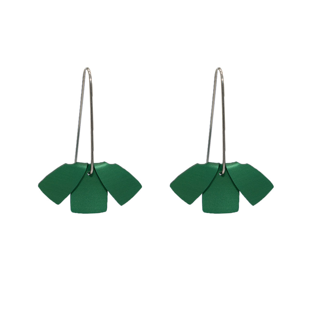 Earrings Red Flip/Point - Fink