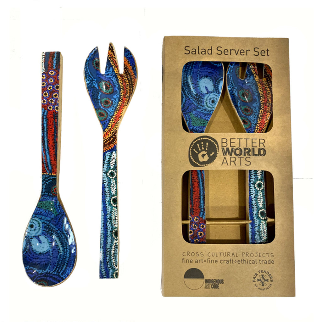 Serving Board Wood Judy Watson - Better World Arts main image 0