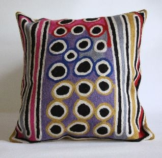 Cushion Cover 40x40cm Edward Malati Yunupingu EYU166 - Better World Arts