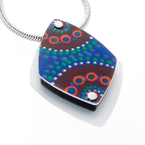 Pendant Swimming After Rain - Allergria Designs main image 0