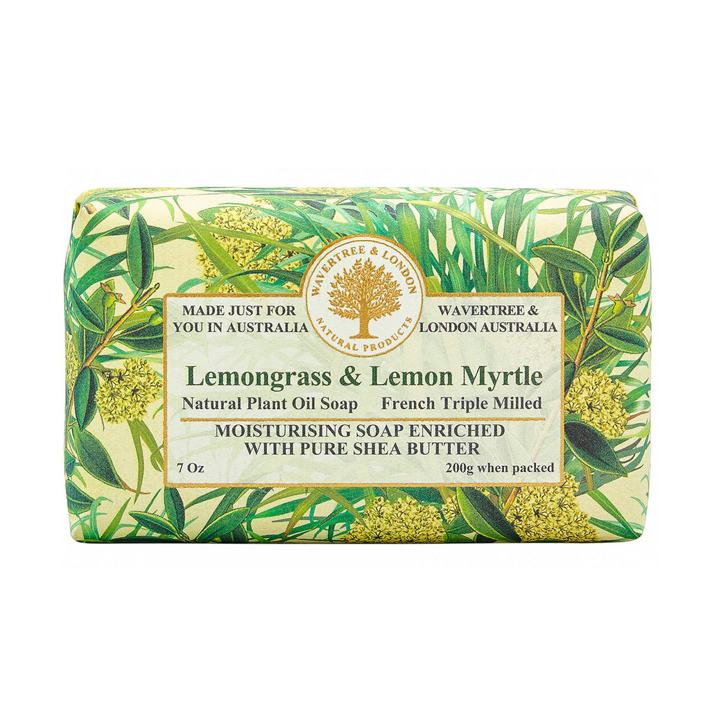 Soap Lemongrass & Lemon Myrtle 200g Wavertree and London National