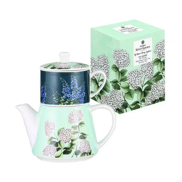 Tea For One Secret Garden Blue - The Ladelle Group