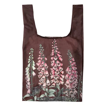 Shopping Bag Secret Garden Maroon - The Ladelle Group