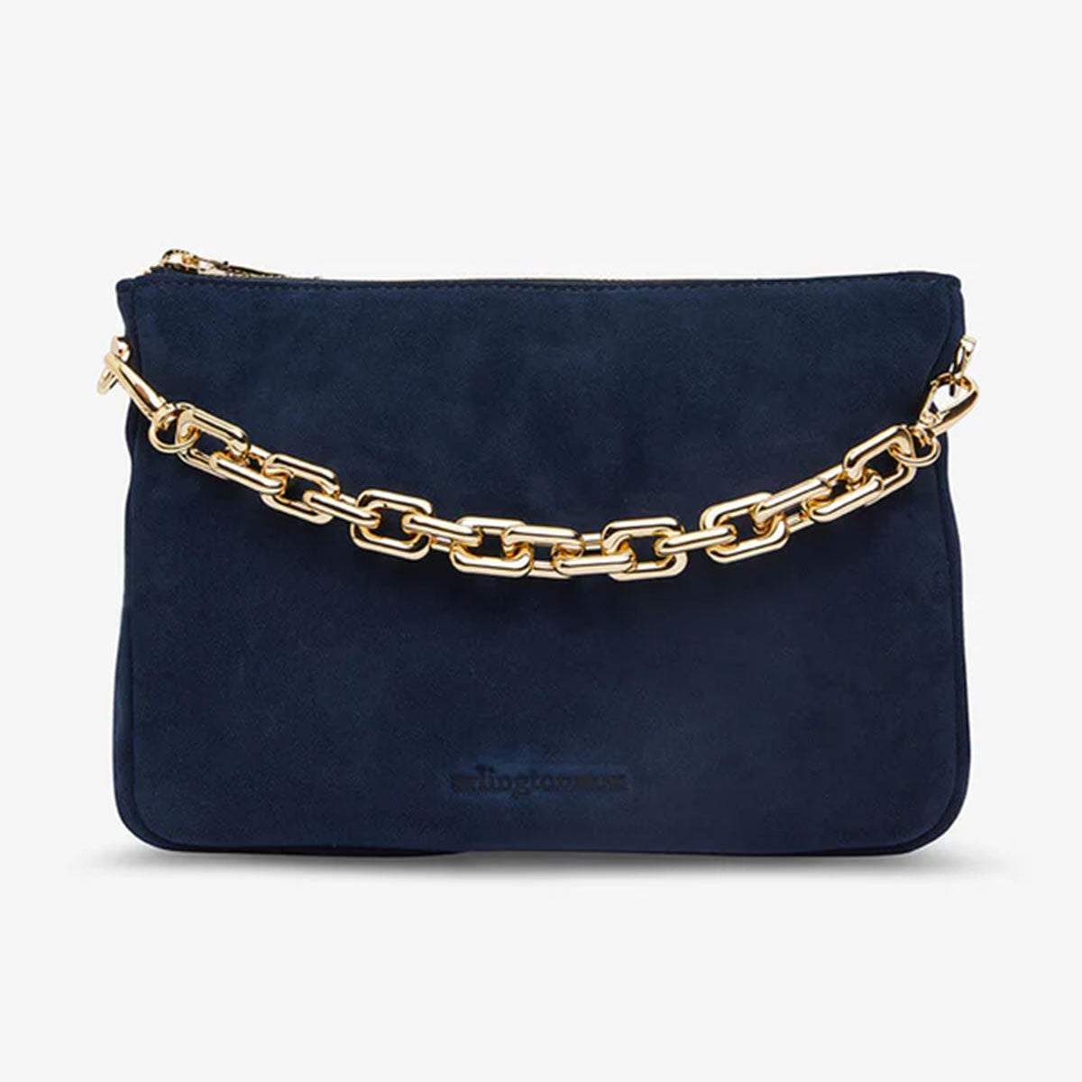 Navy on sale chain bag