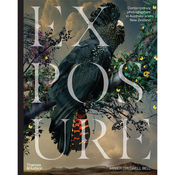 Book cover of 'Exposure' featuring a bird and foliage with 'Exposure' text overlay.