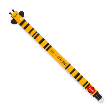 A pen with a bee on the end and the text 'Bee Different' written on the side.