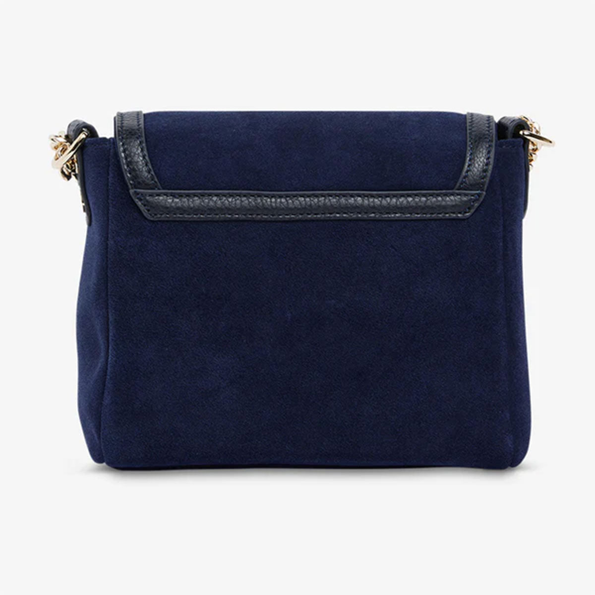 Clutch Paige Quilted Navy Suede - Arlington Milne – National Museum  Australia