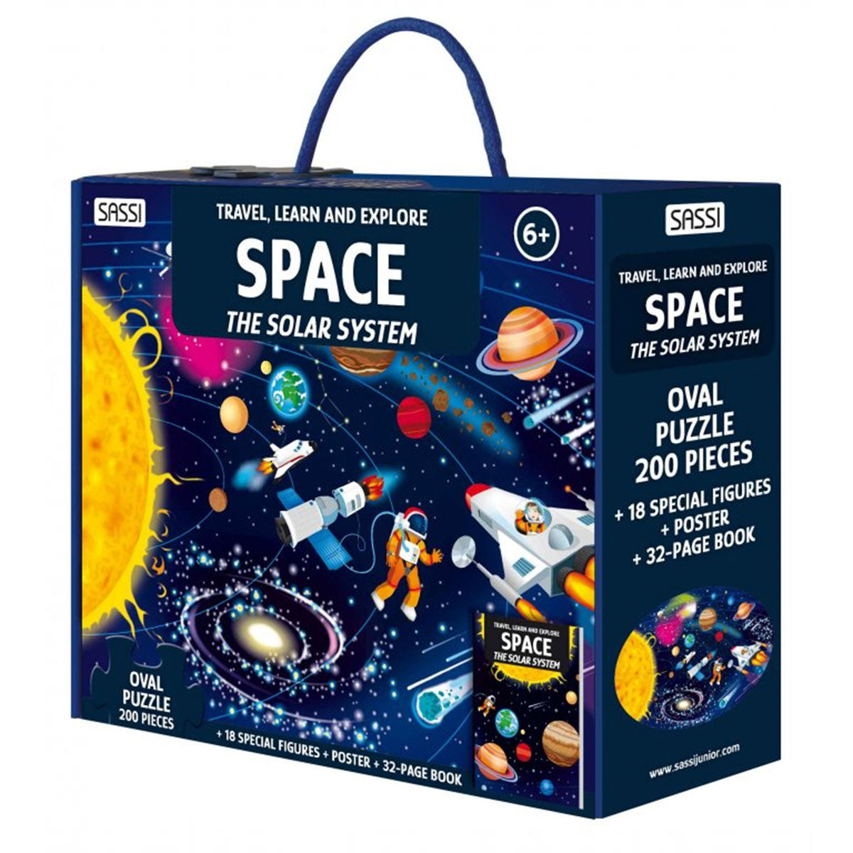Travel, Learn and Explore Puzzle and Book Set - SPACE Travel, Learn and Explore Puzzle and Book Set - SPACE