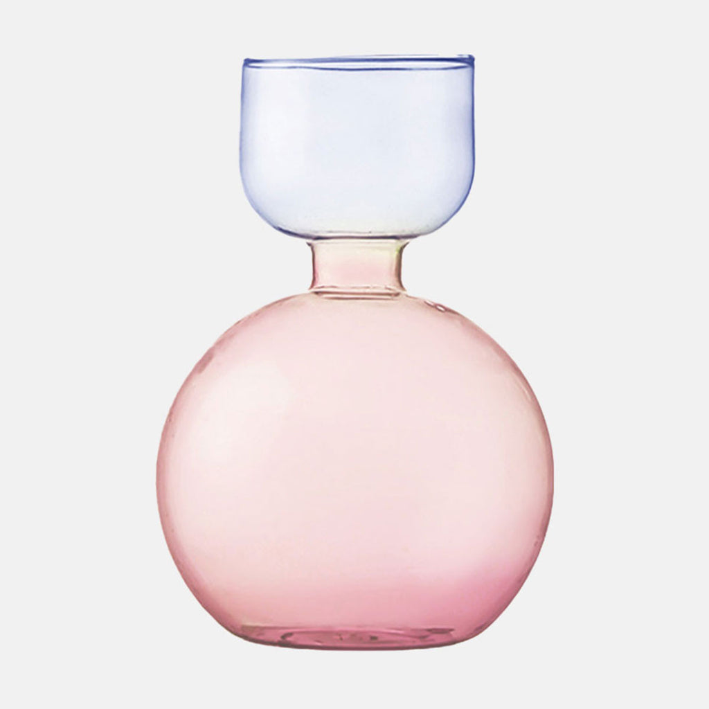 Vase Glass Pink TUTU National Museum Australia