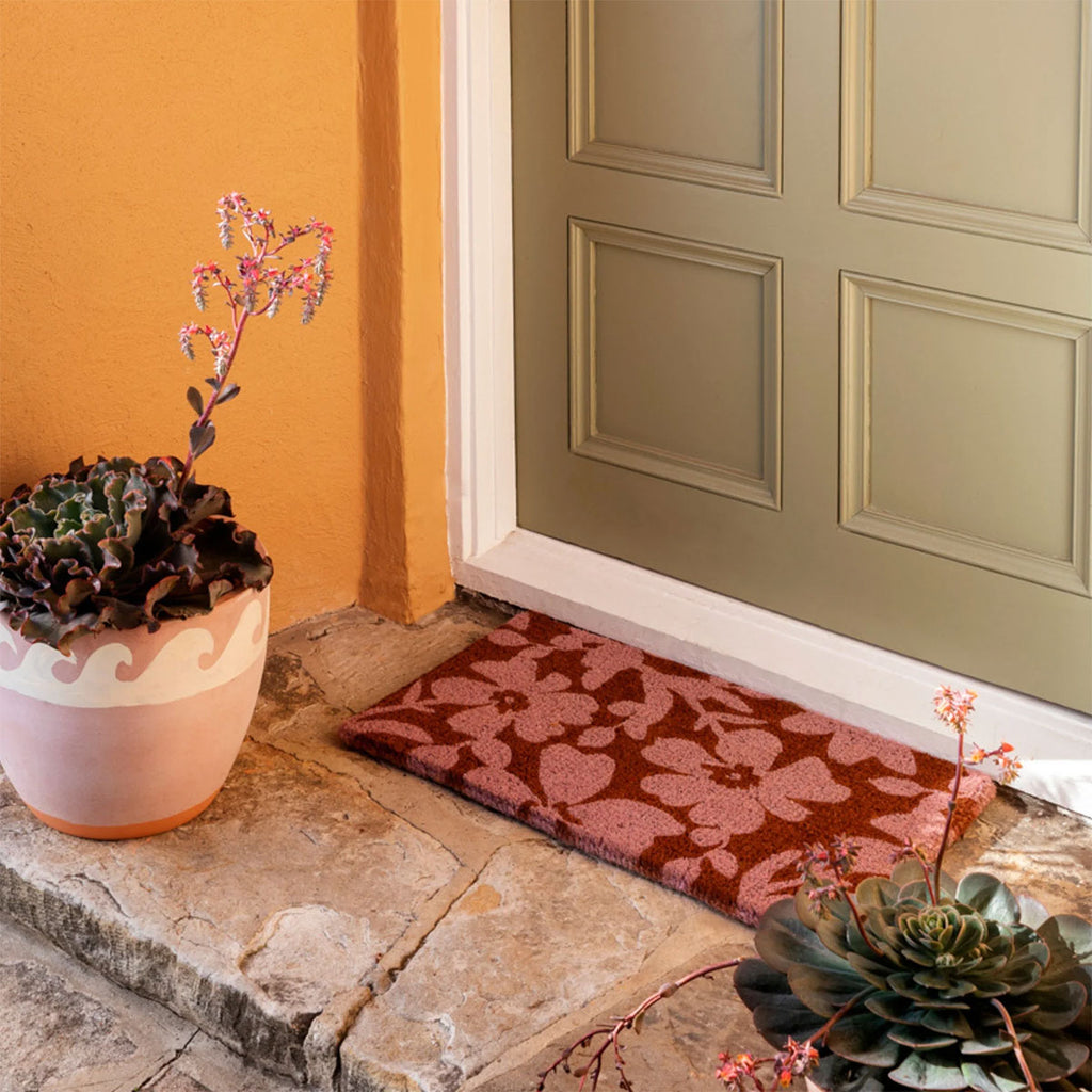 Door Mat Mallow Pink - Bonnie and Neil – National Museum Australia