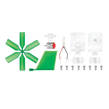Box of Green Science Windmill Generator kit on a white background.