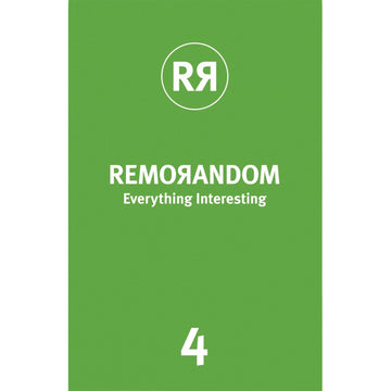 Green book cover with 'REMORANDOM' and 'Everything Interesting' text on a white background.