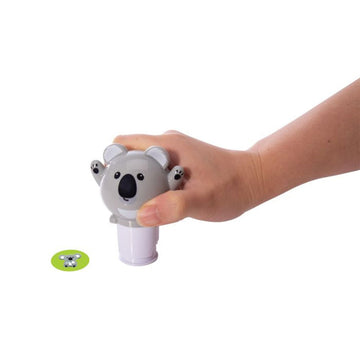 Box of Aussie Animals Sticker Stamper with an image of the koala themed stamper.