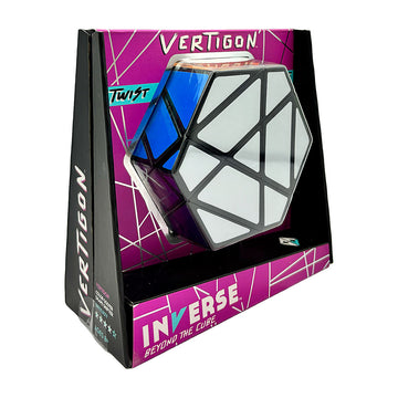 A 3D hexagon shaped puzzle in packaging titled 'Vertigon Twist'.