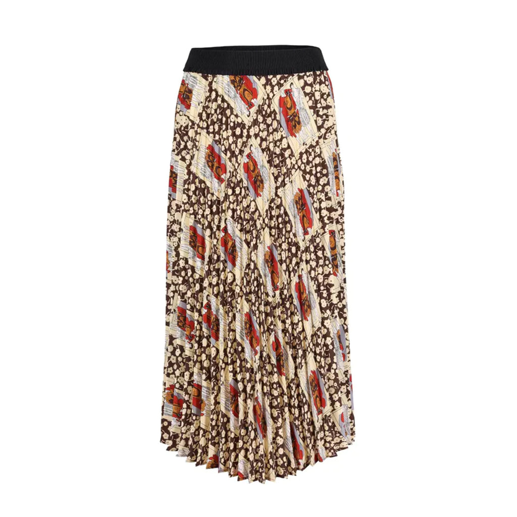 Felix Pleated Skirt Chocolate - Olga De Polga – National Museum Australia