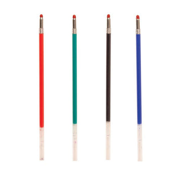 A sealed card packet with the heading 'erasable gel ink refills'.