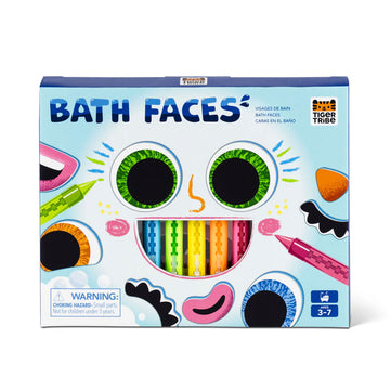 A box titled 'Bath Faces' with illustrations of eyes and mouths.