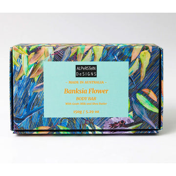 Body bar with colorful packaging and visible branding on a white background.