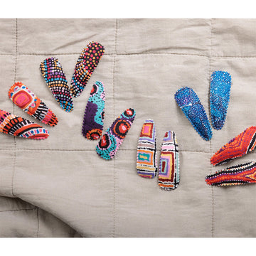 Hair Clips Indigenous Assorted - Alperstein Designs