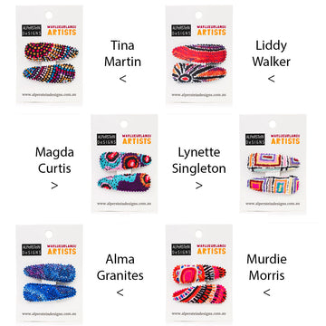 Hair Clips Indigenous Assorted - Alperstein Designs