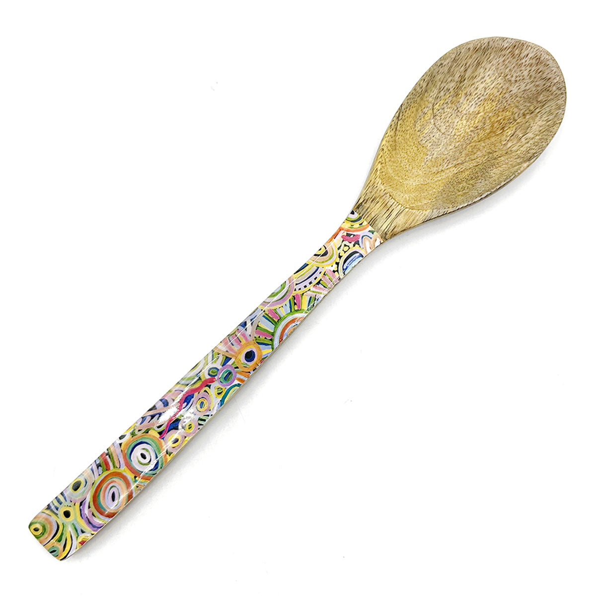 Serving Spoon Wood Cedric Varcoe BCVA733 - Better World Arts