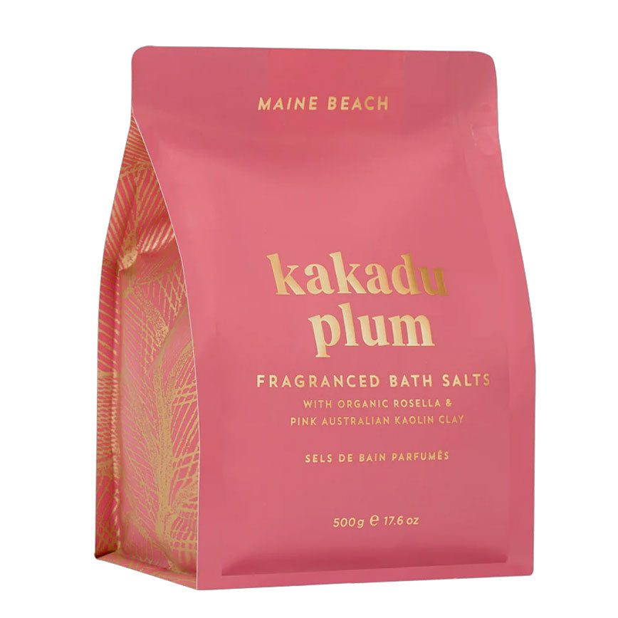 Bath Salts 500g Set Jar with Spoon - Maine Beach