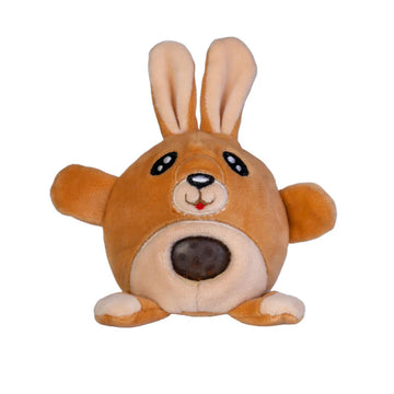 A round kangaroo toy with a squish belly.