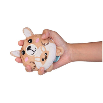 A koala and kangaroo round soft toys filled with sand.