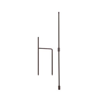 Top down view of a pink sunflower shaped bird bath.