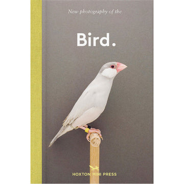 'New Photography of the Bird' book cover featuring a close up photo of a bird on a perch.
