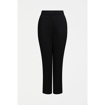 A pair of women's black pants.