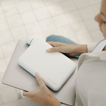 A white flat bottle with the text 'A5' in the top corner.