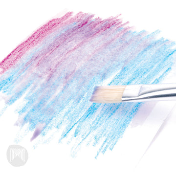 A pack of coloured pencils with a few pencils laying in front of the packet.