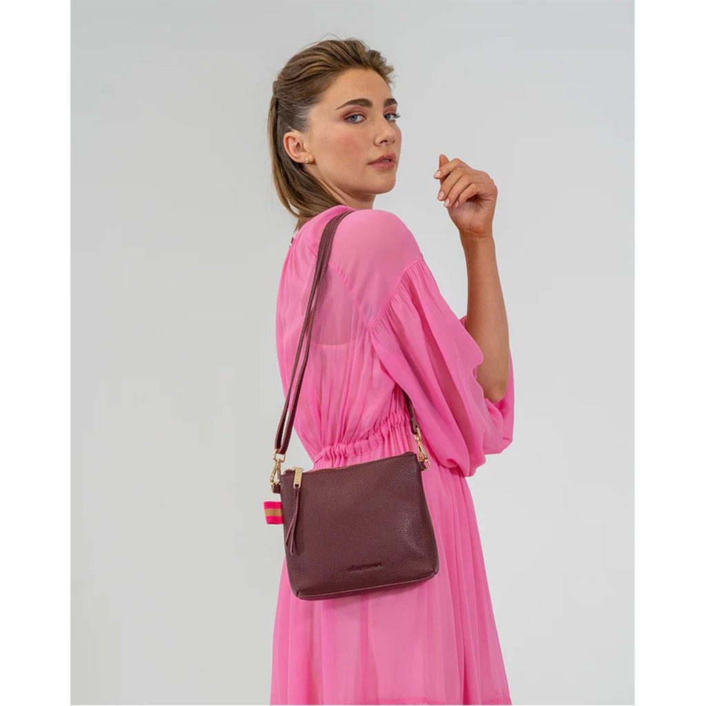 Handbag Alexis Crossbody Black Snake - Arlington Milne main image 1
