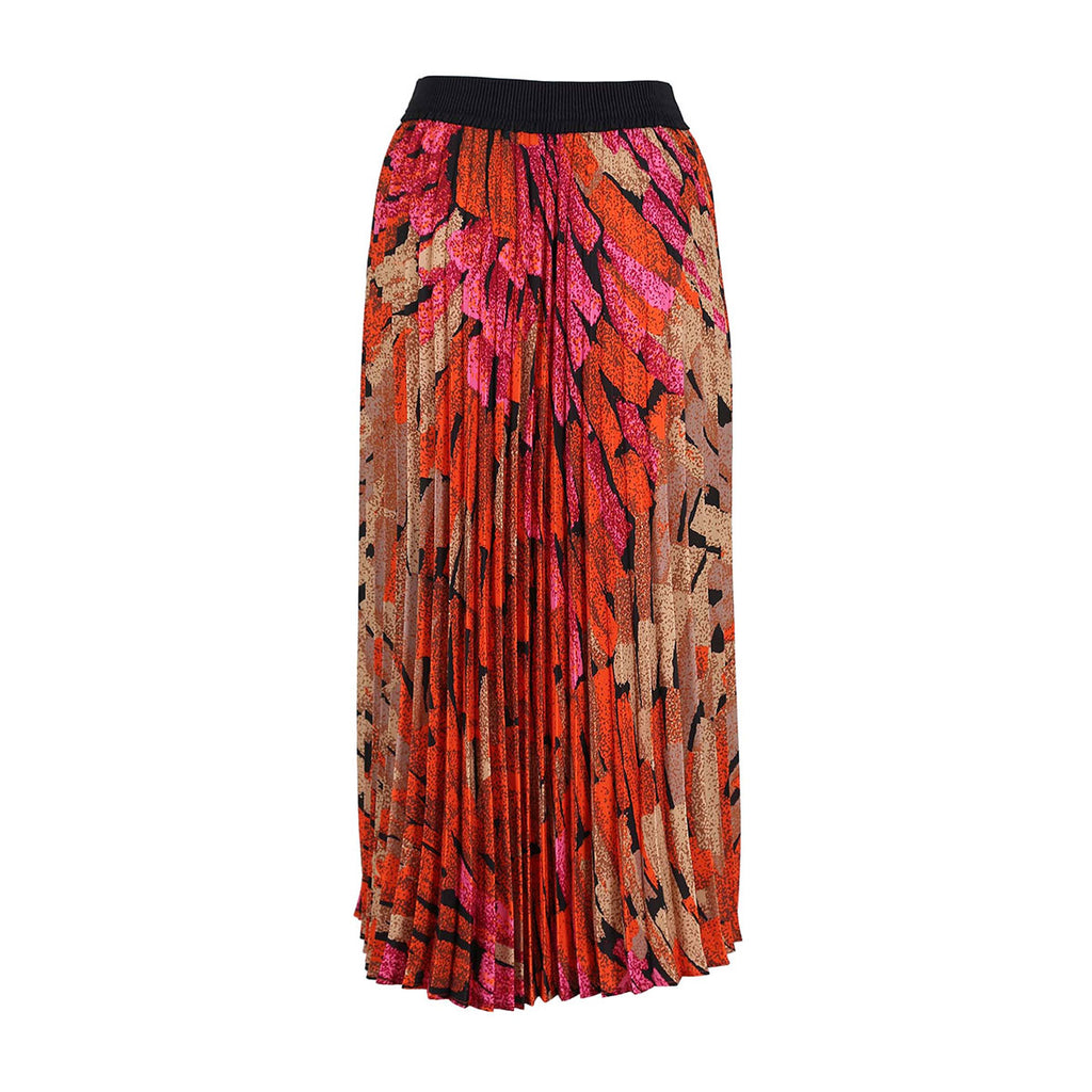 Vivant Pleated Skirt Orange - Olga De Polga – National Museum Australia