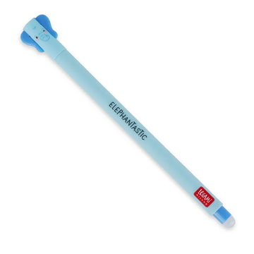 A light blue pen with an elephant face at the top and the text 'Elephantastic' written down the side.