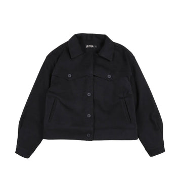 Black jacket on a white background.