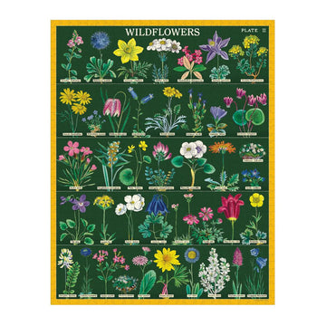  Cylindrical puzzle box with floral design and yellow lid