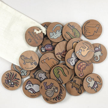 Memory Game Jolly Animals - Buttonworks