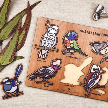 Puzzle Australian Birds - Buttonworks