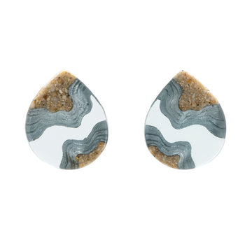 Earrings Ridge Stud - BoldB